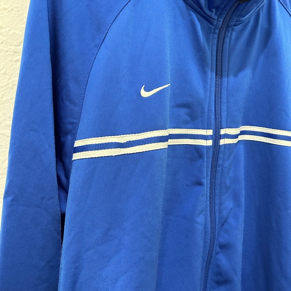 🔥SALE 🔥NIKE • Men’s Sweat Jacket • Blue & White • XL - Picture 4 of 8